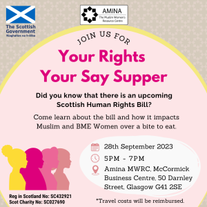 Your Rights Your Say Supper