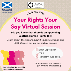 Your Rights Your Say Virtual Session