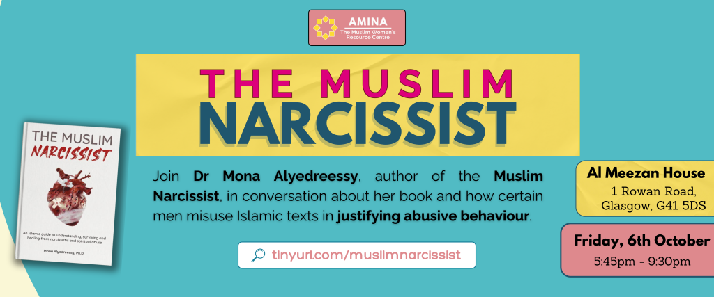 Amina VAWG Muslim Narcissist Blog Banner