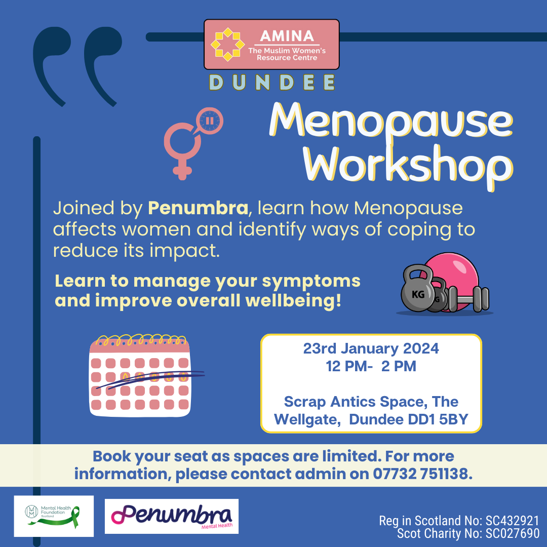 Dundee: Menopause Workshop