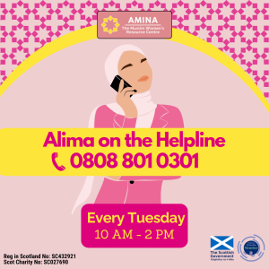 Alima on the Helpline
