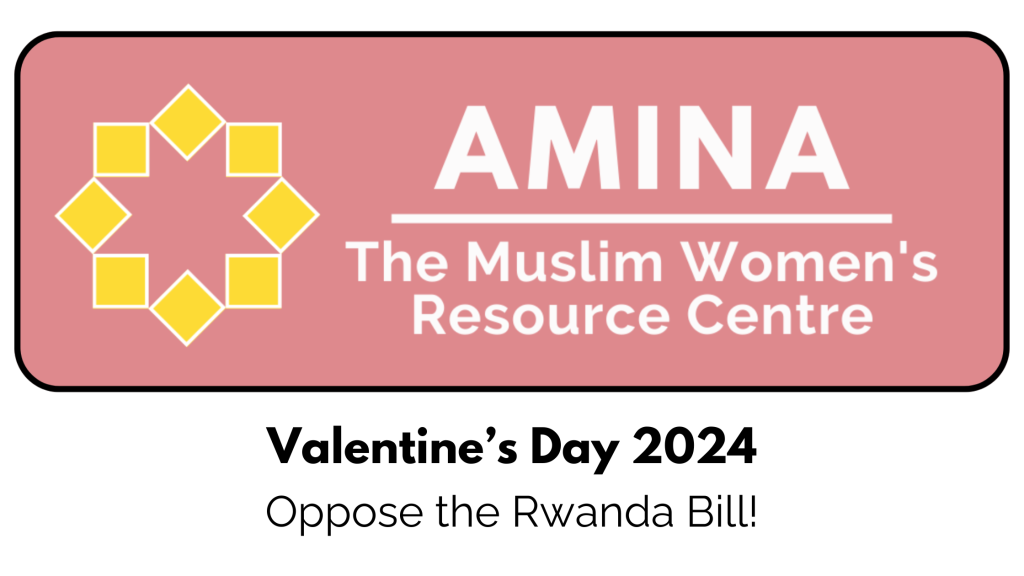 Amina MWRC Valentine's Day Oppose the Rwanda Bill