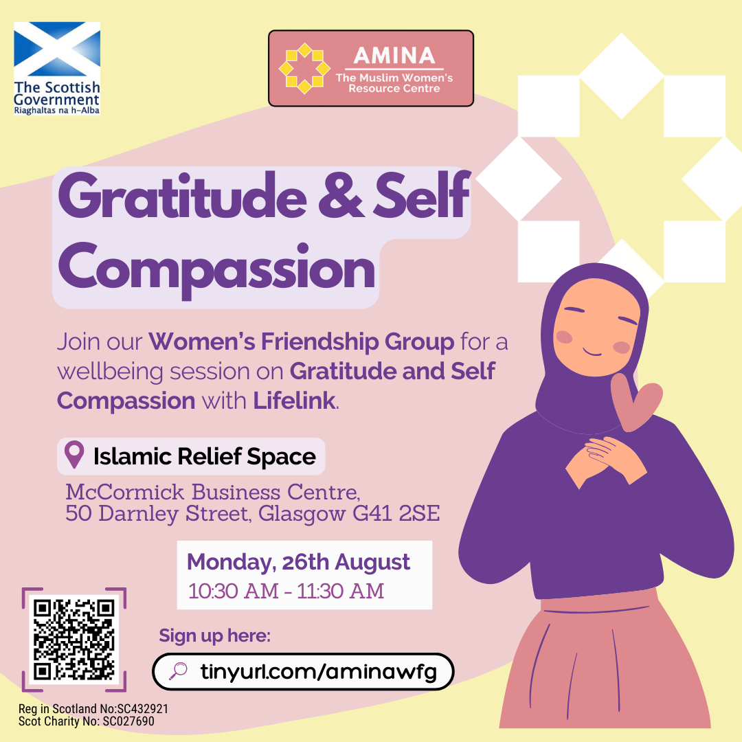 Glasgow: WFG Gratitude & Self-Compassion