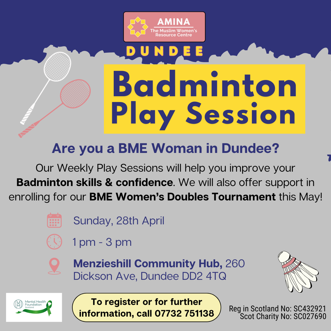 Dundee: Badminton Play Session