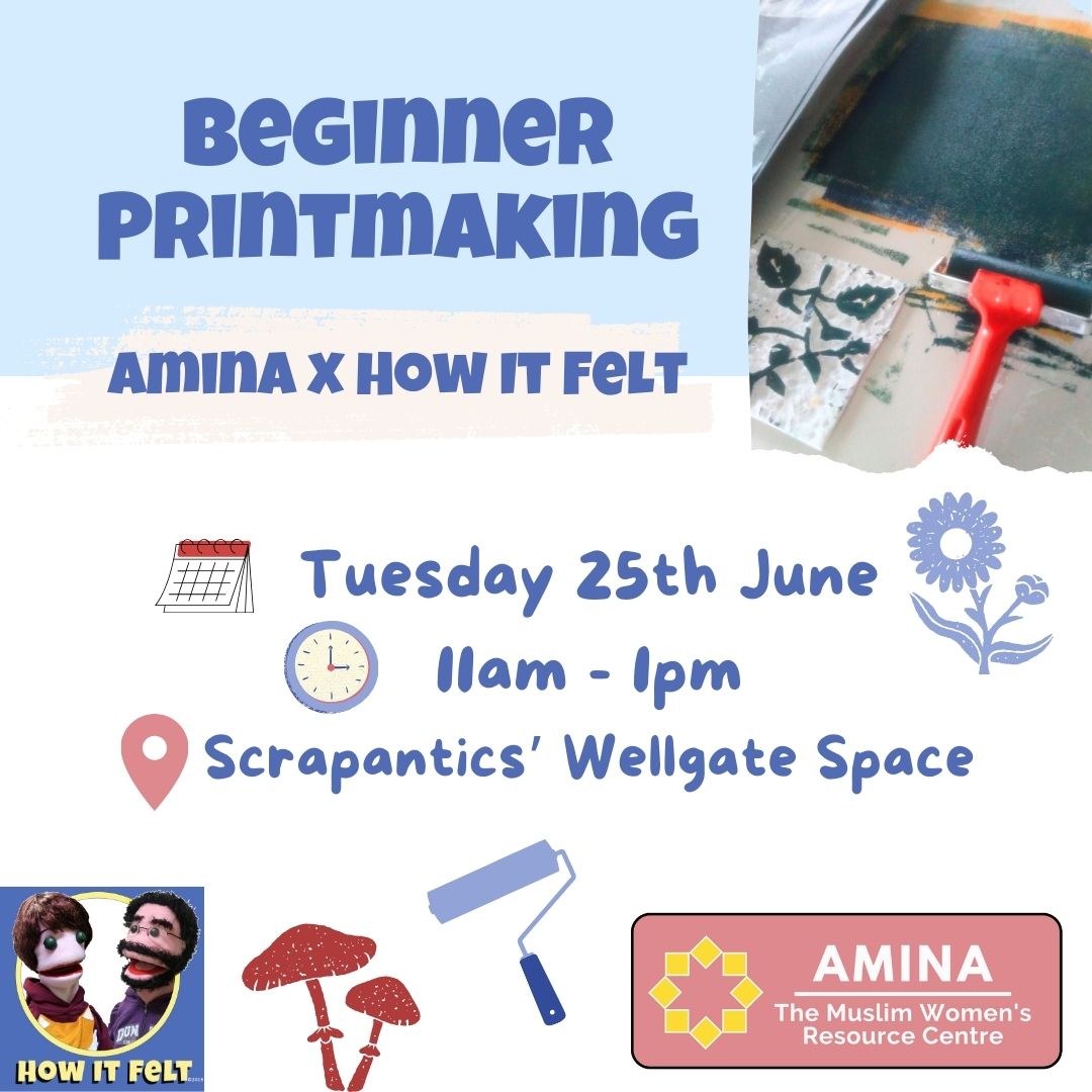 Dundee x How It Felt: Beginner Printmaking