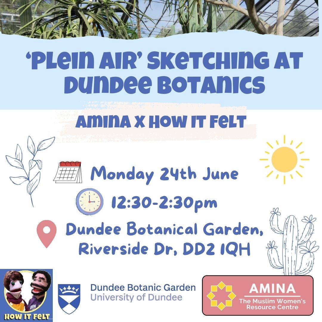 Dundee x How It Felt: Sketching at Botanics