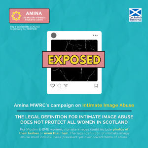 Amina MWRC Exposed Intimate Image Abuse Campaign