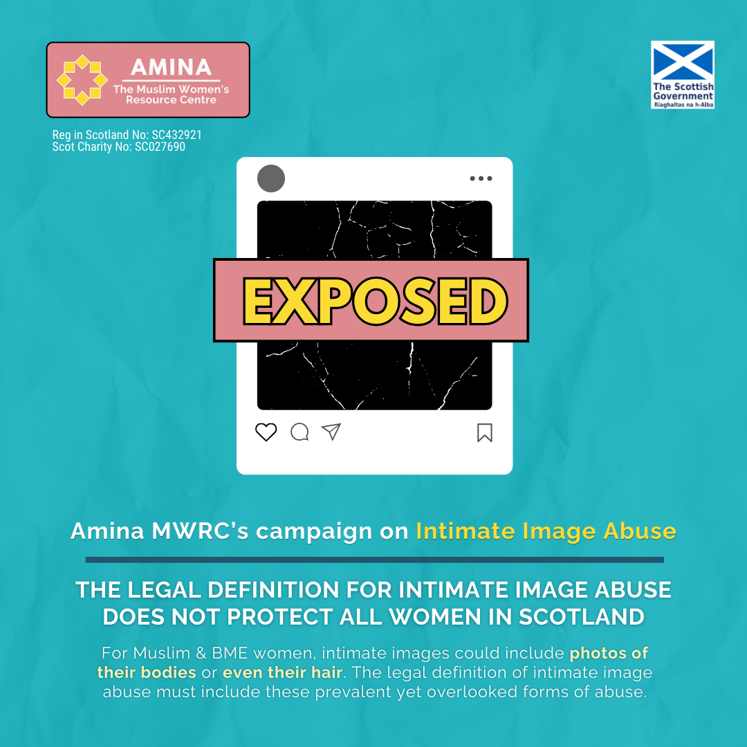 Amina MWRC Exposed Intimate Image Abuse Campaign