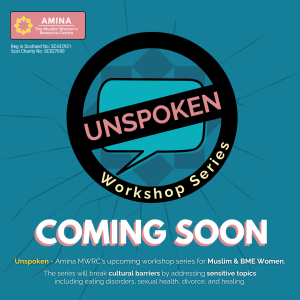 Amina MWRC Unspoken Workshop Series Coming Soon