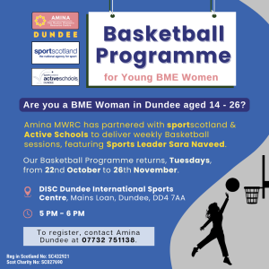 Sportscotland BME Womens Basketball