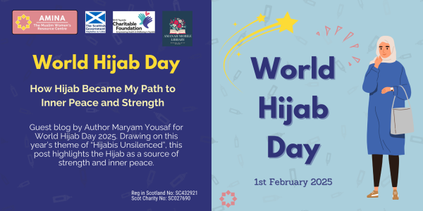 Amina MWRC World Hijab Day Blog Banner 1st February 2025