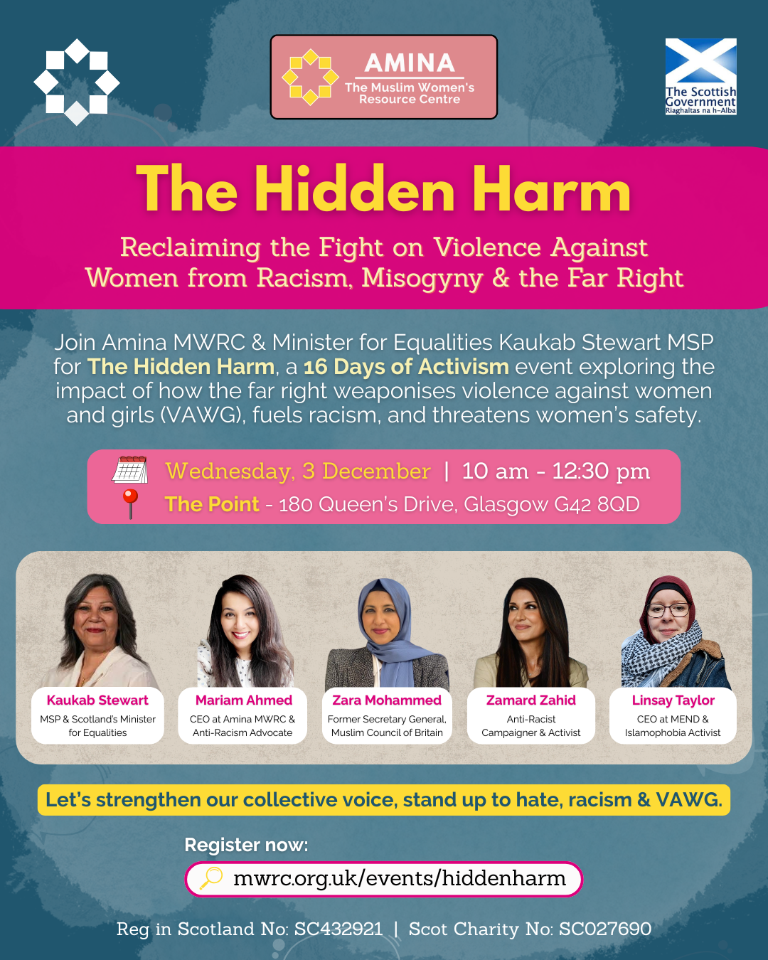 The Hidden Harm: Reclaiming the Fight on VAWG from Racism, Misogyny and the Far Right